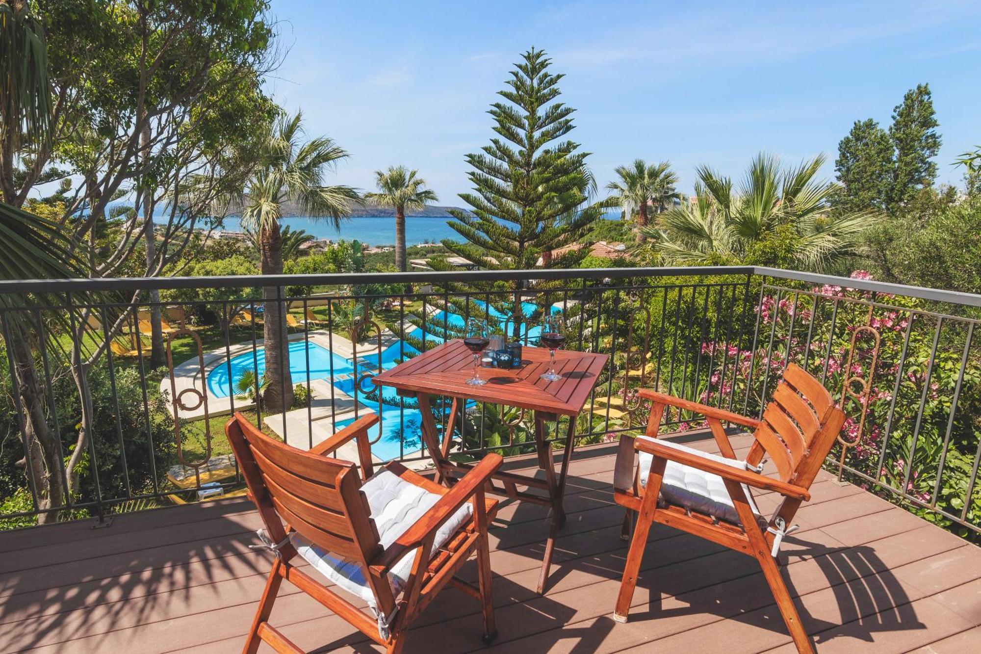 Chrissida Hotel Nea Kydonia 外观 照片
